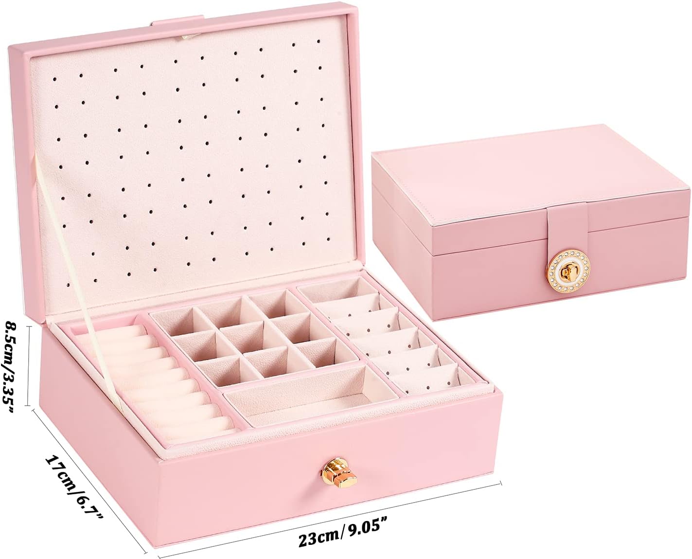 Earring Jewelry Box Organizer  Earrings Holder Organizer Box Jewelry Organizer Box