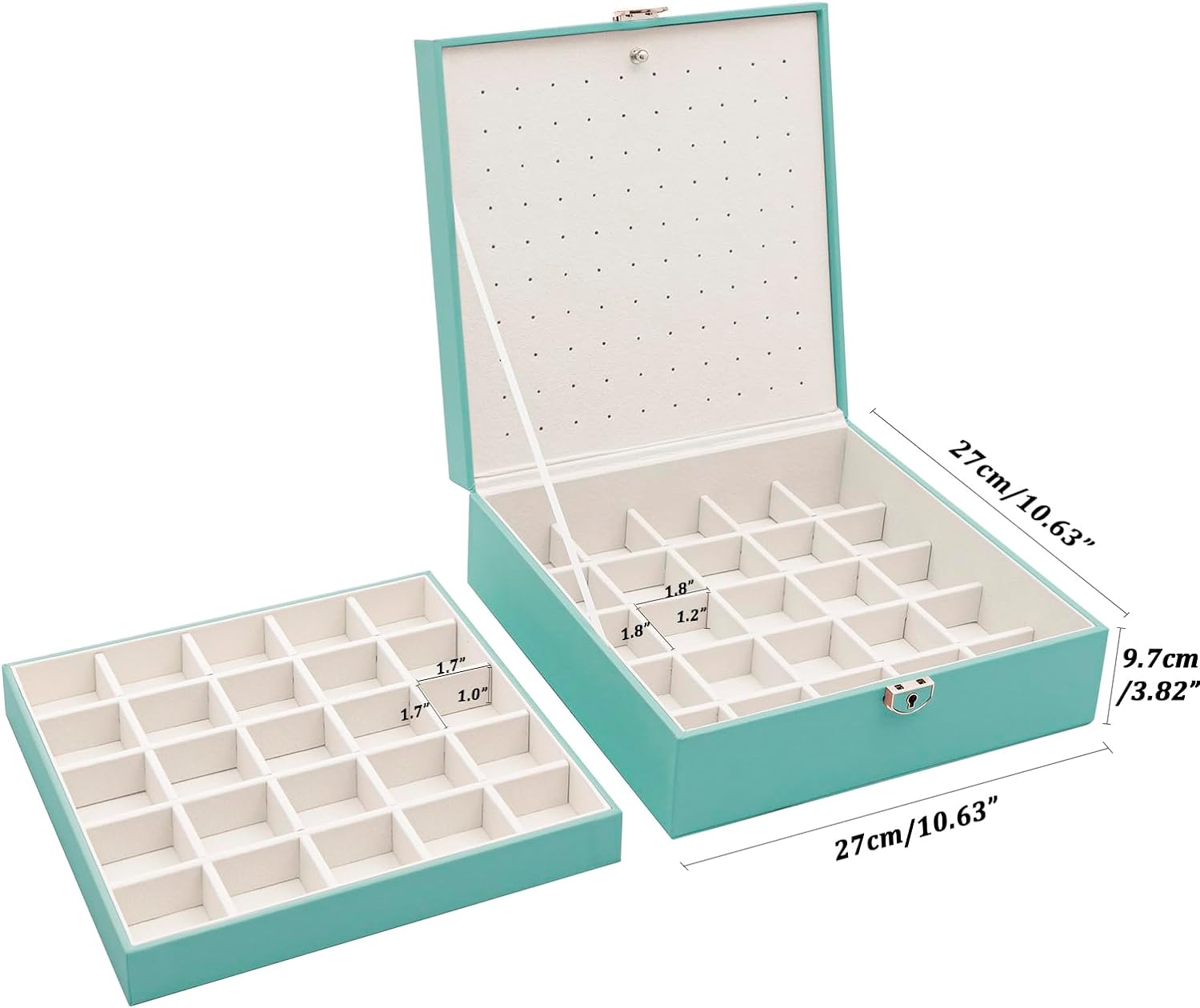 Earring Jewelry Box Organizer  Earrings Holder Organizer Box Jewelry Organizer Box