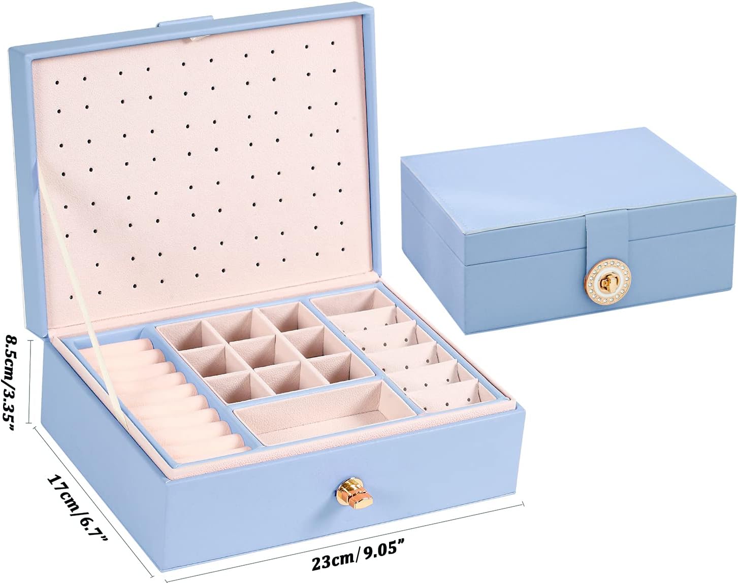 Earring Jewelry Box Organizer  Earrings Holder Organizer Box Jewelry Organizer Box