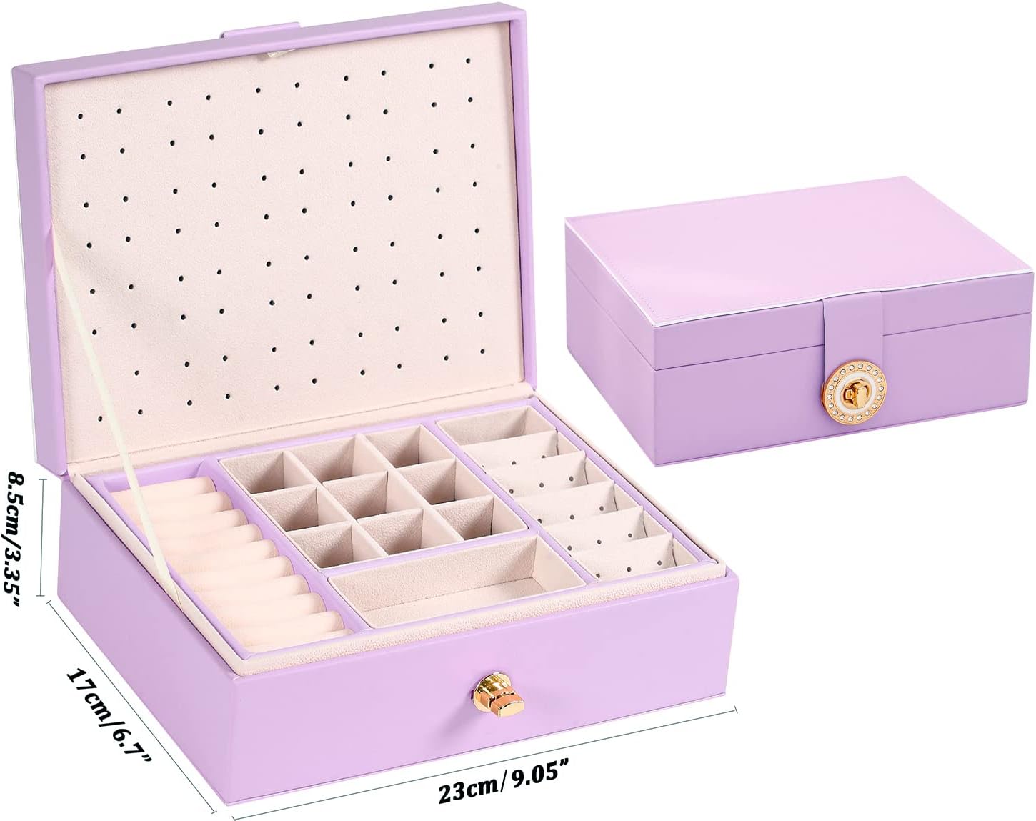 Earring Jewelry Box Organizer  Earrings Holder Organizer Box Jewelry Organizer Box