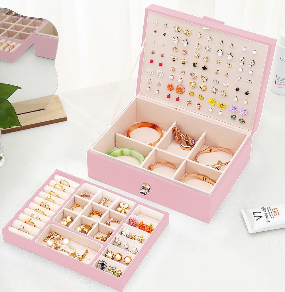 Earring Jewelry Box Organizer  Earrings Holder Organizer Box Jewelry Organizer Box