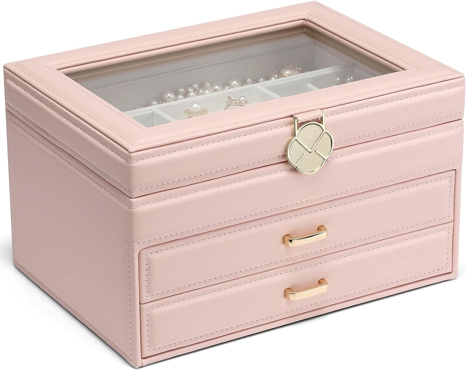 Jewelry Box Leather Jewelry Organizer Jewelry Boxes Jewelry Storage for Jewelry Box for Teen Girls