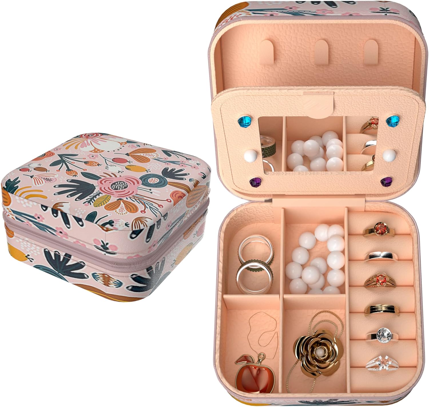 Travel Jewelry Case Organizer Personalized Travel Jewelry Boxes Organizers