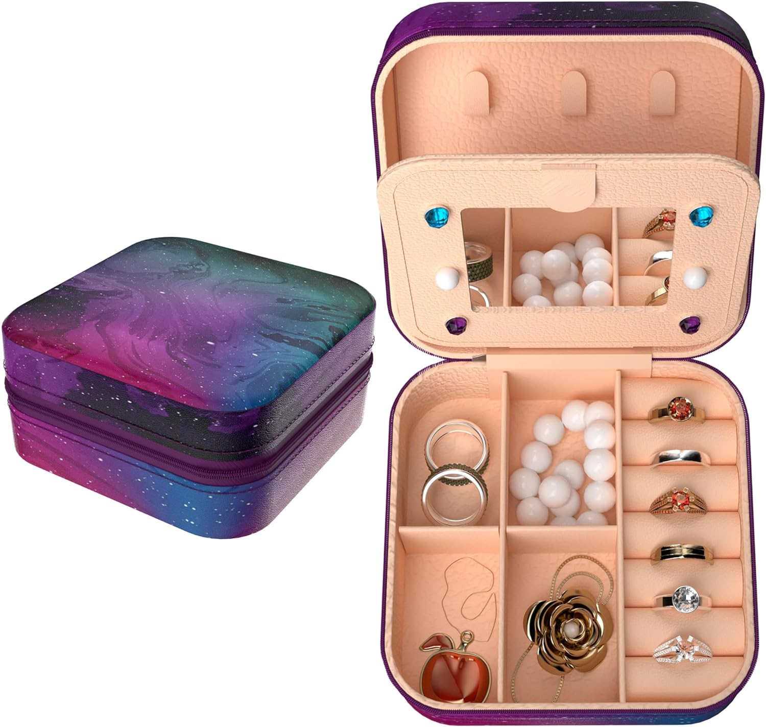 Travel Jewelry Case Organizer Personalized Travel Jewelry Boxes Organizers