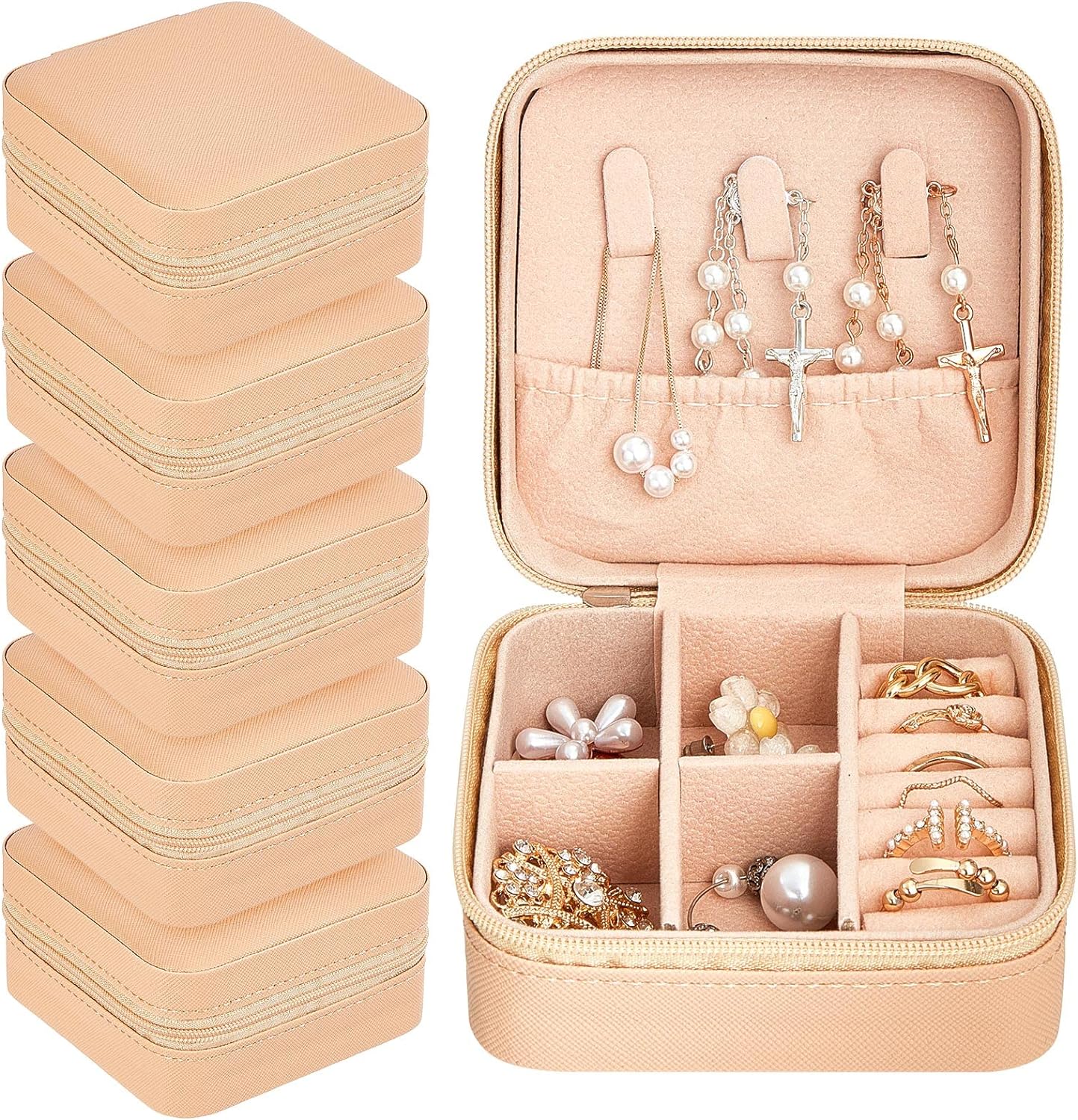 Jewelry Case Jewelry Travel Organizer Small Jewelry Box Bridesmaid Gift