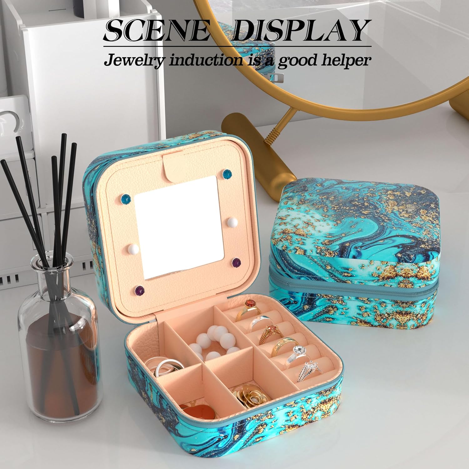 Travel Jewelry Case Organizer Personalized Travel Jewelry Boxes Organizers