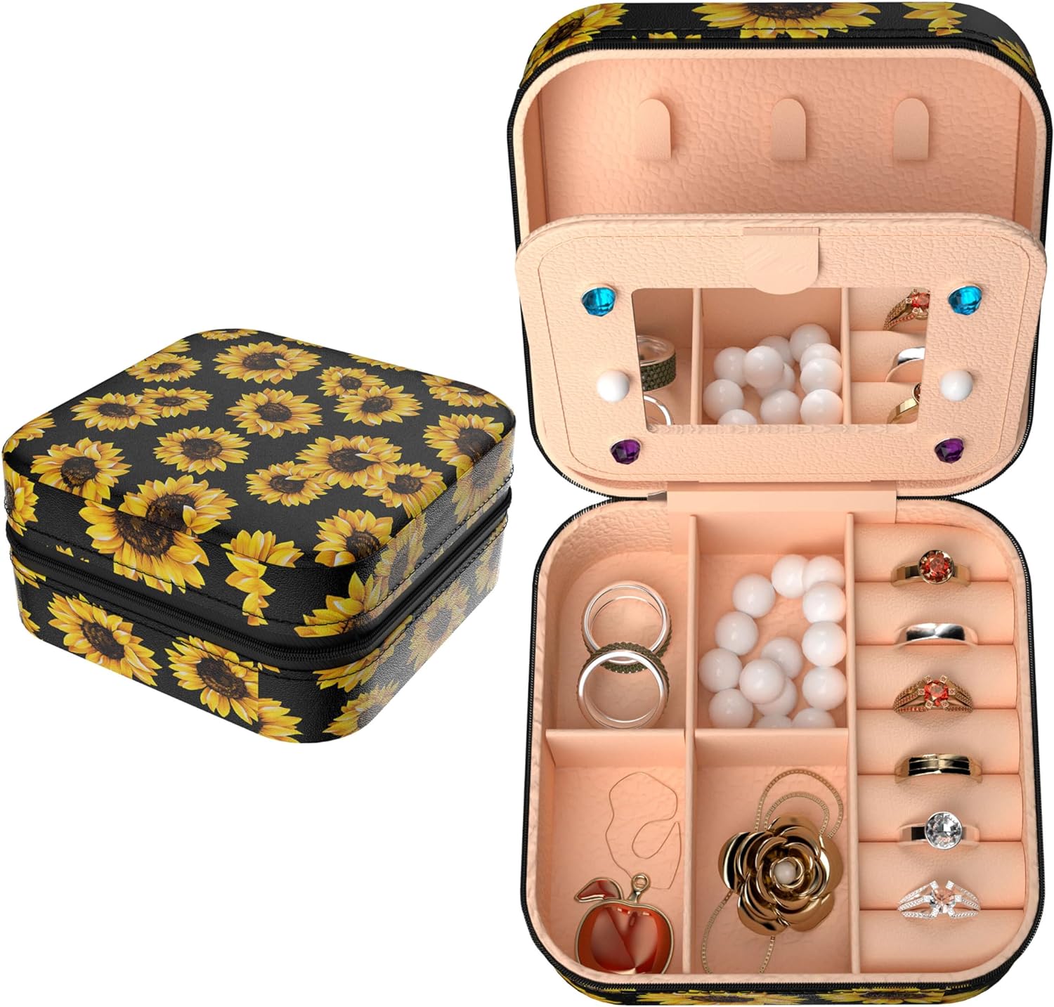 Travel Jewelry Case Organizer Personalized Travel Jewelry Boxes Organizers