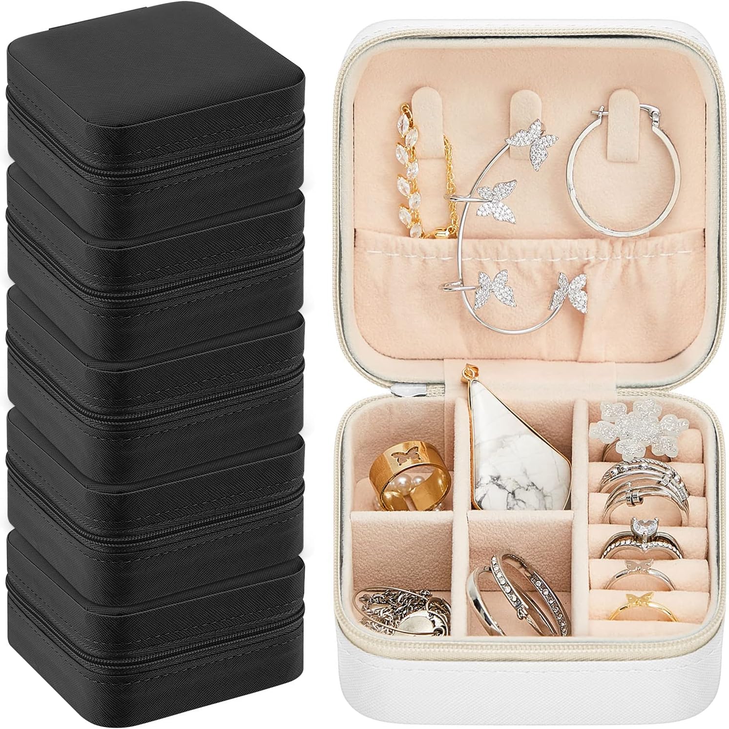 Jewelry Case Jewelry Travel Organizer Small Jewelry Box Bridesmaid Gift